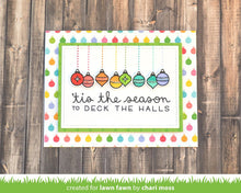 Carica l'immagine nel visualizzatore di Gallery, Lawn Fawn - Christmas - Clear Photopolymer Stamps - Simply Winter Sentiments - Design Creative Bling