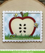 Carica l'immagine nel visualizzatore di Gallery, Lawn Fawn - Lawn Cuts - Dies - Stitched - Apple Frames - Design Creative Bling