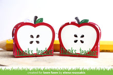 Carica l'immagine nel visualizzatore di Gallery, Lawn Fawn - Lawn Cuts - Dies - Stitched - Apple Frames - Design Creative Bling