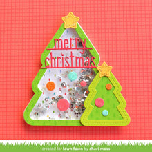 Load image into Gallery viewer, Lawn Fawn - Lawn Cuts - Dies - Stitched - Christmas Tree Frames - Design Creative Bling