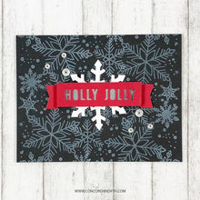 Load image into Gallery viewer, Concord and 9th - Christmas - Dies - Snow Flurry - Design Creative Bling
