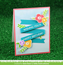 Carica l'immagine nel visualizzatore di Gallery, Lawn Fawn - Lawn Cuts - Dies - Fancy Folded Banners - Design Creative Bling