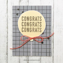 Load image into Gallery viewer, Concord and 9th - Clear Photopolymer Stamps - Shiplap Sentiments - Design Creative Bling