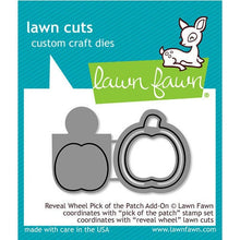 Load image into Gallery viewer, Lawn Fawn - Lawn Cuts - Dies - Reveal Wheel - Pick of the Patch Add-On - Design Creative Bling