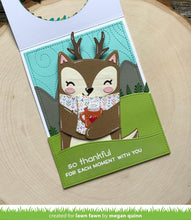 Lade das Bild in den Galerie-Viewer, Lawn Fawn - Christmas - Lawn Cuts - Dies - Woodland Critter Huggers Winter Add-On - Design Creative Bling