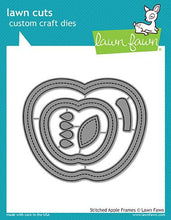 Carica l'immagine nel visualizzatore di Gallery, Lawn Fawn - Lawn Cuts - Dies - Stitched - Apple Frames - Design Creative Bling