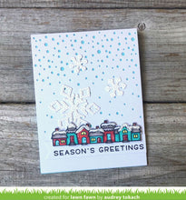 Lade das Bild in den Galerie-Viewer, Lawn Fawn - Lawn Cuts - Dies - Snowfall Backdrop - Portrait - Design Creative Bling