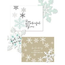 Load image into Gallery viewer, Concord and 9th - Christmas - Clear Photopolymer Stamps - Snow Flurry - Design Creative Bling
