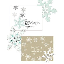 Load image into Gallery viewer, Concord and 9th - Christmas - Clear Photopolymer Stamps - Snow Flurry - Design Creative Bling