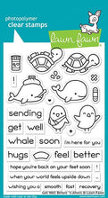 Load image into Gallery viewer, Lawn Fawn-Clear Acrylic Stamps-Get Well Before 'N Afters - Design Creative Bling