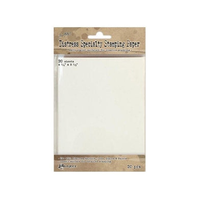 Ranger Ink - Tim Holtz - Distress Specialty Stamping Paper - 4.25 x 5.5 - Design Creative Bling