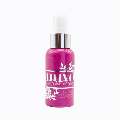 Nuvo - Dream In Colour Collection - Mica Mist - Oriental Fuchsia - Design Creative Bling