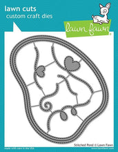 Carica l'immagine nel visualizzatore di Gallery, Lawn Fawn-Stitched Pond-Lawn Cuts - Design Creative Bling