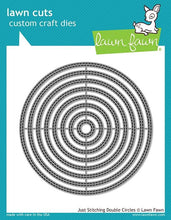 Lade das Bild in den Galerie-Viewer, Lawn Fawn-Just Stitching Double Circle-Lawn Cuts - Design Creative Bling
