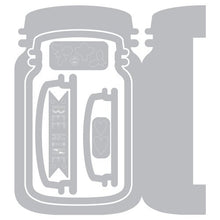 Load image into Gallery viewer, Sizzix - Hello Love Collection - Thinlits Die - Card, Jar Fold-a-Long - Design Creative Bling