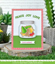 Carica l'immagine nel visualizzatore di Gallery, Lawn Fawn-How You Bean?- Christmas Cookie Add-on-Clear Stamp Set - Design Creative Bling