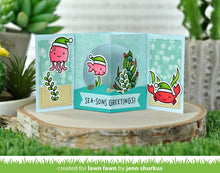 Carica l'immagine nel visualizzatore di Gallery, Lawn Fawn-Christmas Fishes-Clear Stamp Set - Design Creative Bling
