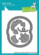 Carica l'immagine nel visualizzatore di Gallery, Lawn Fawn Outside In Stitched Pumpkin_Lawn Cuts - Design Creative Bling