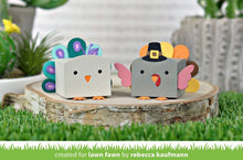 Load image into Gallery viewer, Lawn Fawn-Tiny Gift Box Peacock And Turkey Add-on-Lawn Cuts - Design Creative Bling