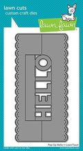 Lade das Bild in den Galerie-Viewer, Lawn Fawn - pop-up hello - lawn cuts - Design Creative Bling