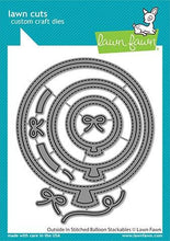 Load image into Gallery viewer, Lawn Fawn - outside in stitched balloon stackables - lawn cuts - Design Creative Bling