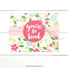 Cargar imagen en el visor de la galería, Concord and 9th - Clear Acrylic Stamps - Blooms Turnabout - Design Creative Bling