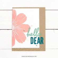 Load image into Gallery viewer, Concord and 9th - Clear Acrylic Stamps - Forever Flower - Design Creative Bling