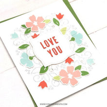 Carica l'immagine nel visualizzatore di Gallery, Concord & 9th- Clear Stamp Set- Stitched Blooms - Design Creative Bling