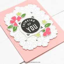 Carica l'immagine nel visualizzatore di Gallery, Concord & 9th- Clear Stamp Set- Stitched Blooms - Design Creative Bling