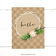 Load image into Gallery viewer, Concord & 9th - Clear stamp set - Modern Frame - Design Creative Bling