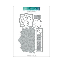 Cargar imagen en el visor de la galería, Concord & 9th-Die Set-Stitched Blooms - Design Creative Bling