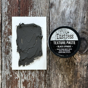 Tim Holtz Distress Texture Paste 3oz - Black Opaque - Design Creative Bling
