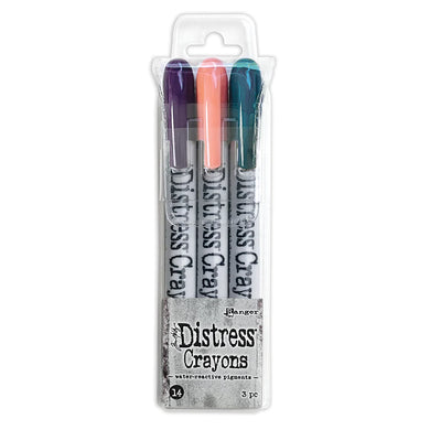Ranger Ink - Tim Holtz - Distress Crayons - Set 14 - Design Creative Bling