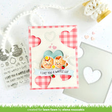 Cargar imagen en el visor de la galería, Lawn Fawn -a waffle lot  - clear stamp set - Design Creative Bling
