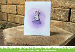 Lawn Fawn - believe in yourself - clear stamp set - Design Creative Bling