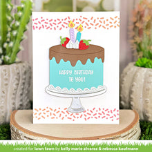 Load image into Gallery viewer, Lawn Fawn - build-a-cake add-on - lawn cuts - Design Creative Bling
