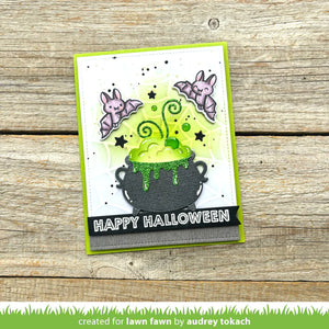 Lawn Fawn - spiderweb background stencils - lawn cuts