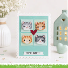 Lade das Bild in den Galerie-Viewer, Lawn Fawn - build-a-cat - lawn cuts
