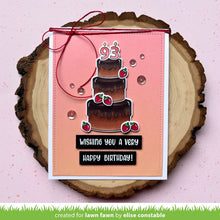 Cargar imagen en el visor de la galería, Lawn Fawn - cake it easy add-on - clear stamp set - Design Creative Bling

