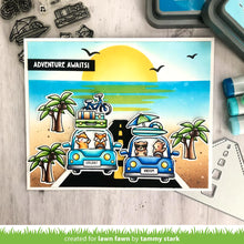 Load image into Gallery viewer, Lawn Fawn - car critters road trip add-on - clear stamp set
