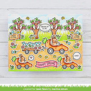 Lawn Fawn-Clear Stamps-Carrot 'bout You Banner - Design Creative Bling