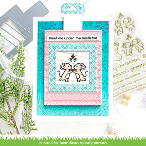 Lawn Fawn - christmas before 'n afters - clear stamp set