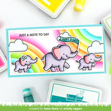 Cargar imagen en el visor de la galería, Lawn Fawn - elephant parade - clear stamp set
