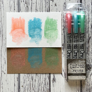 Ranger Ink - Tim Holtz - Distress Mica Crayons HOLIDAY PEARL SET 6 - Design Creative Bling