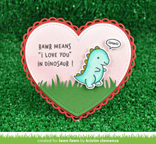 Load image into Gallery viewer, Lawn Fawn - rawr - clear stamp set
