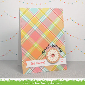Lawn Fawn - donut worry - clear stamp set