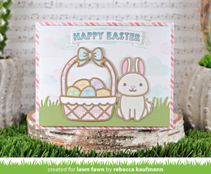 Lawn Fawn - eggcellent easter basket - Lawn Cuts - Dies - Design Creative Bling