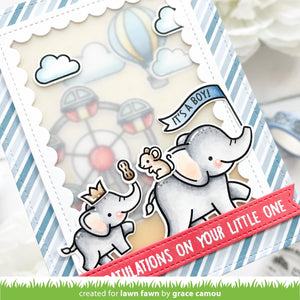 Lawn Fawn - fly high - clear stamp set