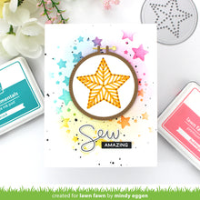 Charger l&#39;image dans la galerie, Lawn Fawn - embroidery hoop star add-on - Lawn Cuts - Dies - Design Creative Bling
