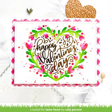 Cargar imagen en el visor de la galería, Lawn Fawn - heart wreath stencils - lawn cuts - Design Creative Bling
